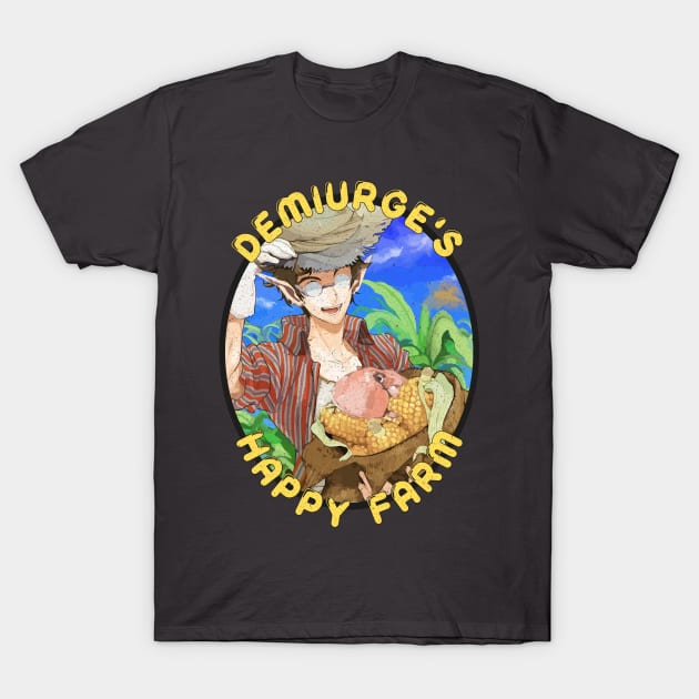 Demiurge's Happy Farm T-Shirt by DungeonDesigns